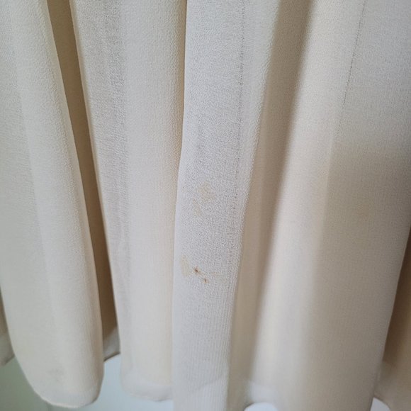 Chiffon Wedding Guest Dress, Size Small - Picture 4 of 5